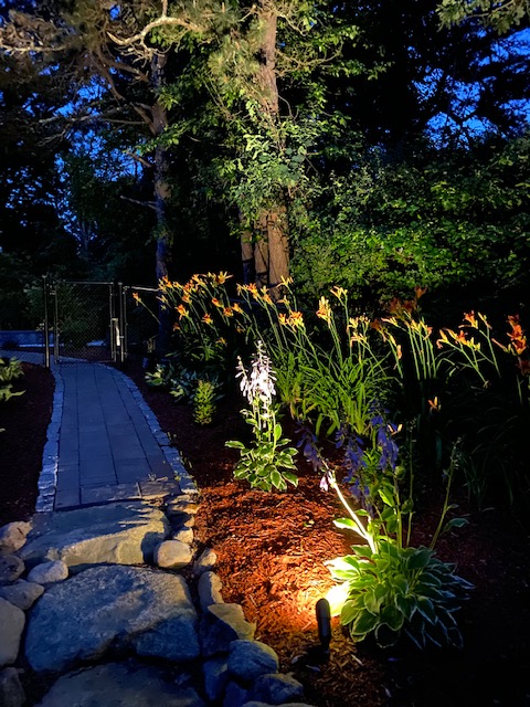 Cape Lightscape Designs, LLC<br />Cape Lightscape Designs - Garden Pathway <br />